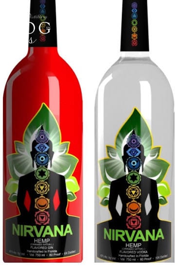 Nirvana Hemp Vodka